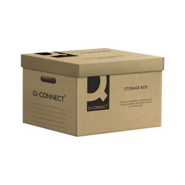 Pudło archiwizacyjne Q-CONNECT kartonowe zbiorcze szare