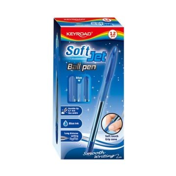 Długopis klasyczny KEYROAD Ball Pen Soft Jet 0,7mm niebieski