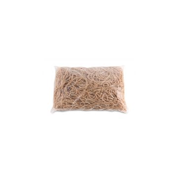 Gumki recepturki OFFICE PRODUCTS średnica 80mm grubość 1,5x1,5mm 60% kauczuku 1000g zgrzewka naturalne