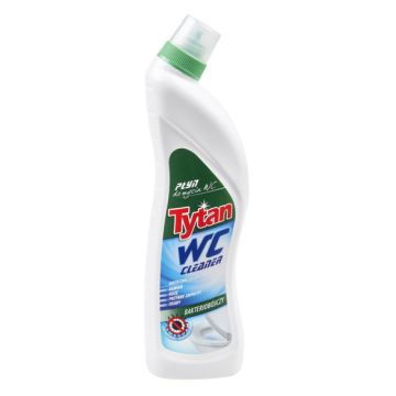 Płyn do toalet TYTAN zielony do misek WC i pisuarów 700 ml butelka