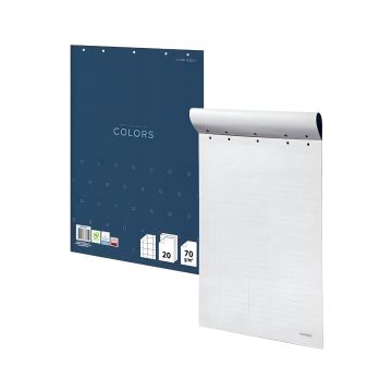 Blok do flipcharta TOP-2000 colors 64X90 20 kartek, 70G, kratka