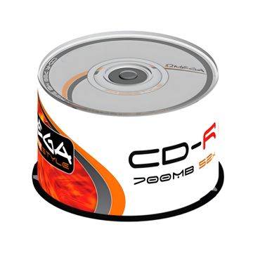 Płyta CD-R OMEGA 700 mb 52x cake 50 sztuk