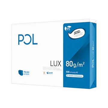 Papier ksero Pol Lux, A3, klasa B, 500 arkuszy, 80 g