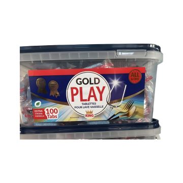 Tabletki do zmywarki King Gold Play All in One 100 sztuk 18g