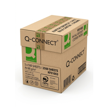 Papier ksero Q-CONNECT All-Round, A4 5 ryz
