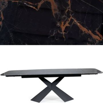 Stół ceramiczny 180x95 czarny mat Avangard Signal