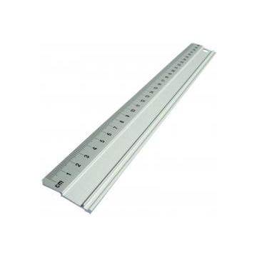 Linijka Aluminiowa Leniar z Warstwą Antypoślizgową 40 cm