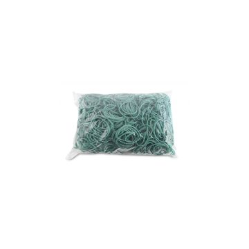 Gumki recepturki OFFICE PRODUCTS średnica 50mm grubość 1,5x3mm 60% kauczuku zielone 1000g zgrzewka