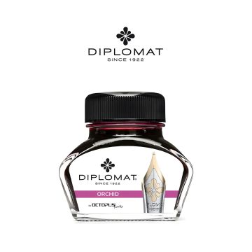 Atrament do piór wiecznych DIPLOMAT w kałamarzu 30 ml orchid pink
