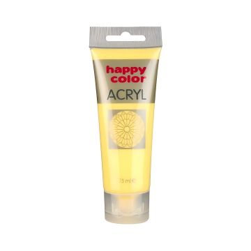Farba akrylowa żółty pastelowy 75 ml
