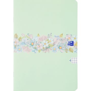 Zeszyt Oxford Flowers format A5 w kratkę 60 kartek mix wzorów