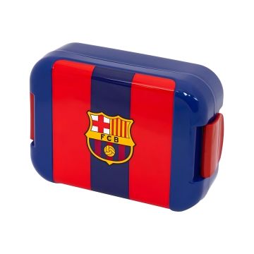 Pojemnik śniadaniowy FC Barcelona zamykany na żywność