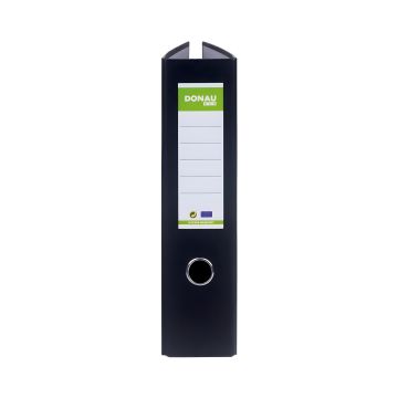 Segregator DONAU ECO A4 na 80mm grzbiet czarny ekologiczny
