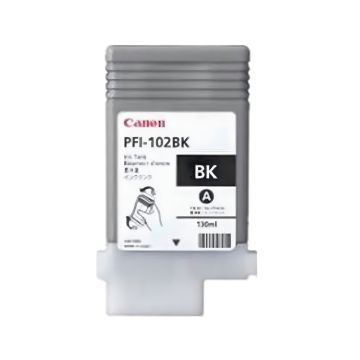 Tusz Canon PFI-102B czarny do plotera 130 ml