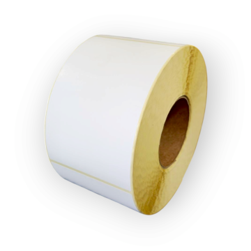 Etykieta Termiczna Biała 100x150 mm z Perforacją, Rolka 500 szt.