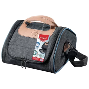 Torba lunchowa Maped Picnik Concept Adult 4,4l szara z niebieskim