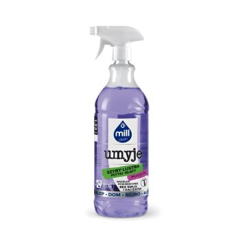 MILL clean UMYJE Płyn do mycia szyb, luster, glazury Maciejka 1,22l