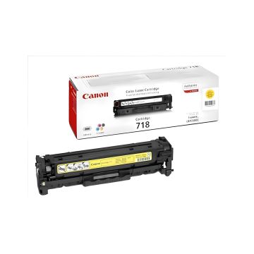 Oryginalny Toner Canon CRG 718 (2659B002) Yellow 2,9tys.