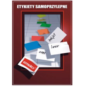 Etykiety samoprzylepne EMEKO 105x148,5 (25) żółty