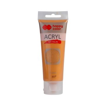 Farba akrylowa metaliczna florencja złoto 75 ml