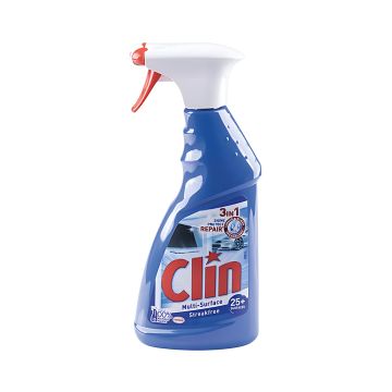 Płyn do mycia szyb i powierzchni wielofunkcyjny CLIN z pompką 500ml