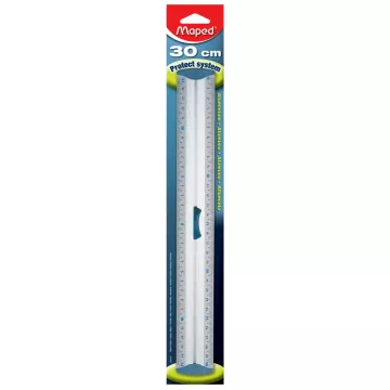 Linijka aluminiowa z uchwytem 30 cm blister