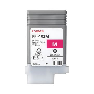 Tusz Canon PFI-102M Magenta oryginalny do plotera 130 ml