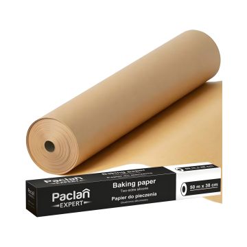 Papier do pieczenia Paclan szerokość 38 cm długość 50 mb 1 sztuka