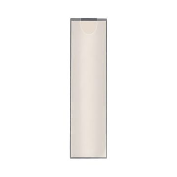 Kieszeń samoprzylepna Q-CONNECT na etykiety z rozcięciem na górnym boku 35x102mm 12szt