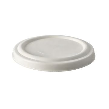 Pokrywka papierowa do kubków na zupę z trzciny cukrowej 350 ml średnica 10 cm 50 sztuk