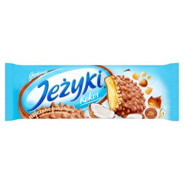 Ciastka Jeżyki 140g z Kokosem 