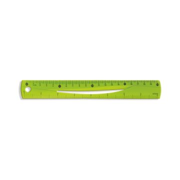 Linijka elastyczna z tworzywa sztucznego zielona 20 cm