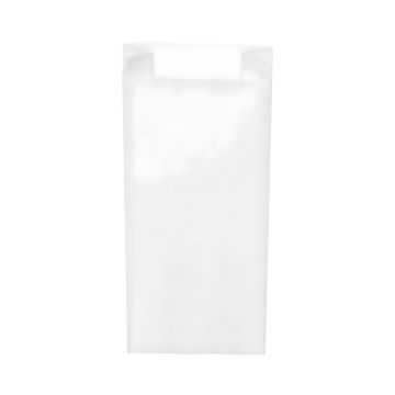 Torebka śniadaniowa papierowa biała dwuwarstwowa 2,5 kg 15+7 x 35 cm 1000 szt.