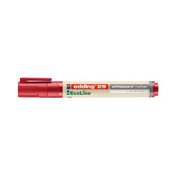 Marker do tablic suchościeralnych Edding EcoLine 1-5 mm czerwony