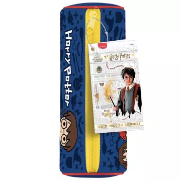 Piórnik Tuba Harry Potter Kids Neoprenowy Granatowy 200x75x75 mm