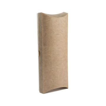 Pudełko perforowane papierowe do wrapów tortilli 8 x 3 x 20 cm 100 sztuk