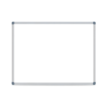 Tablica suchościeralna magnetyczna MEMOBE 80x100 cm, biała do biura i szkoły