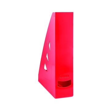 Pojemnik na dokumenty ażurowy A4 czerwony OFFICE PRODUCTS