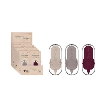 Korektor w taśmie Interdruk mini, Satin gold, 6 m
