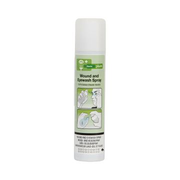 Spray do przemywania oczu i ran sterylny PLUM 250 ml