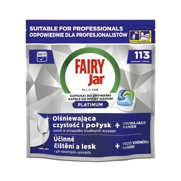 Fairy Professional Platinum kapsułki do zmywarki, 113 kapsułek