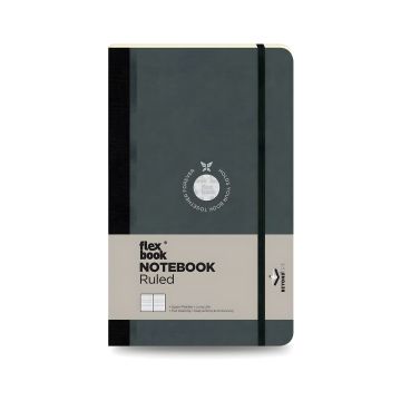 Notatnik Flexbook 13cm x 21cm w linie Medium Czarny