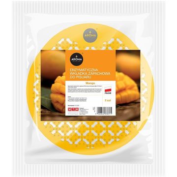 Wkładka zapachowa enzymatyczna do pisuaru Mango 2szt. AROMA PROFESSIONAL