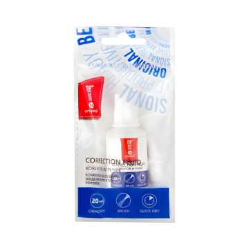 Korektor w płynie MemoBe z pędzelkiem 20ml