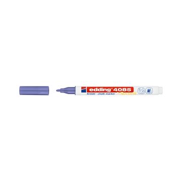 Marker kredowy Edding E-4085, 1-2 mm, metaliczny fioletowy
