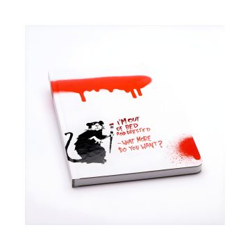 Notes PININFARINA Banksy z okładką artystyczną format A5 200 stron