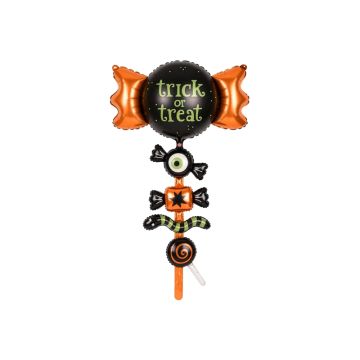 Balon foliowy Trick or treat, 89x129 cm, mix