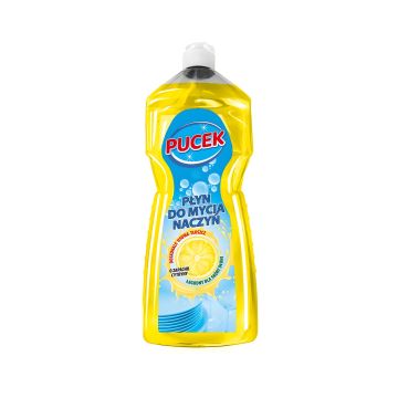 Płyn do mycia naczyń PUCEK cytrynowy skoncentrowany 1000 ml do gastronomii