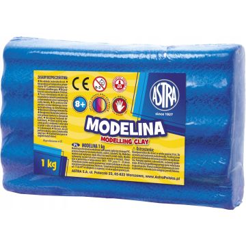 Modelina Termoutwardzalna Niebieska 1kg ASTRA