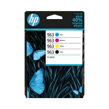 Tusz HP 963 6ZC70AE zestaw CMYK 4-pack do drukarek OfficeJet Pro